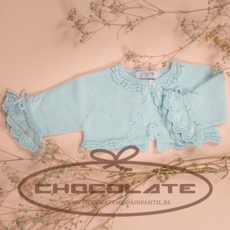 Chaqueta celeste Loan Bor