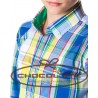 Camisa cuadro multicolor Spagnolo