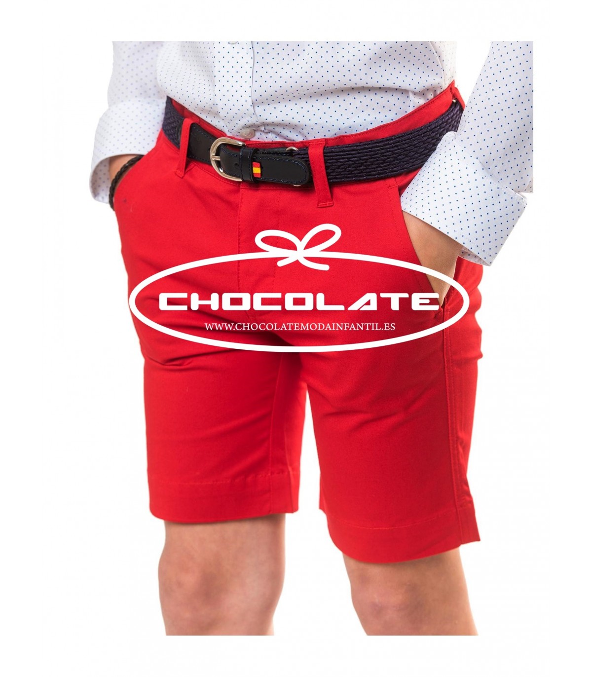 Bermuda roja Spagnolo