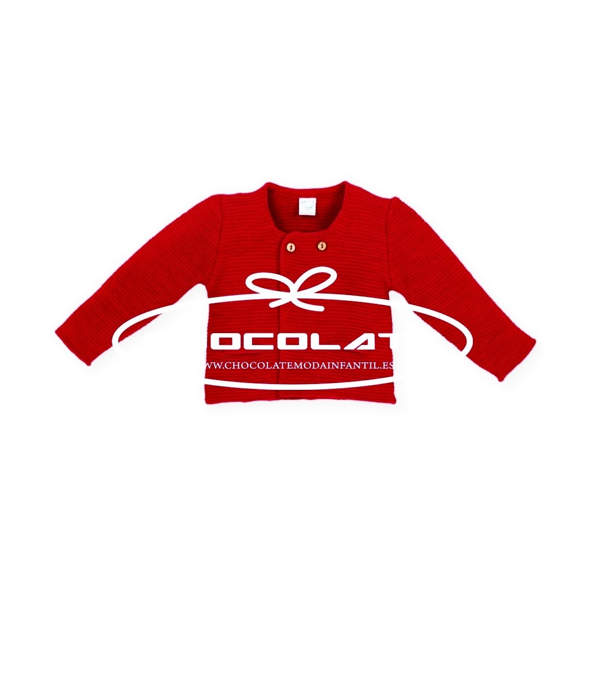 Chaqueta larga roja Mac Ilusión