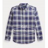 Camisa niño cuadros azules Ralph Lauren