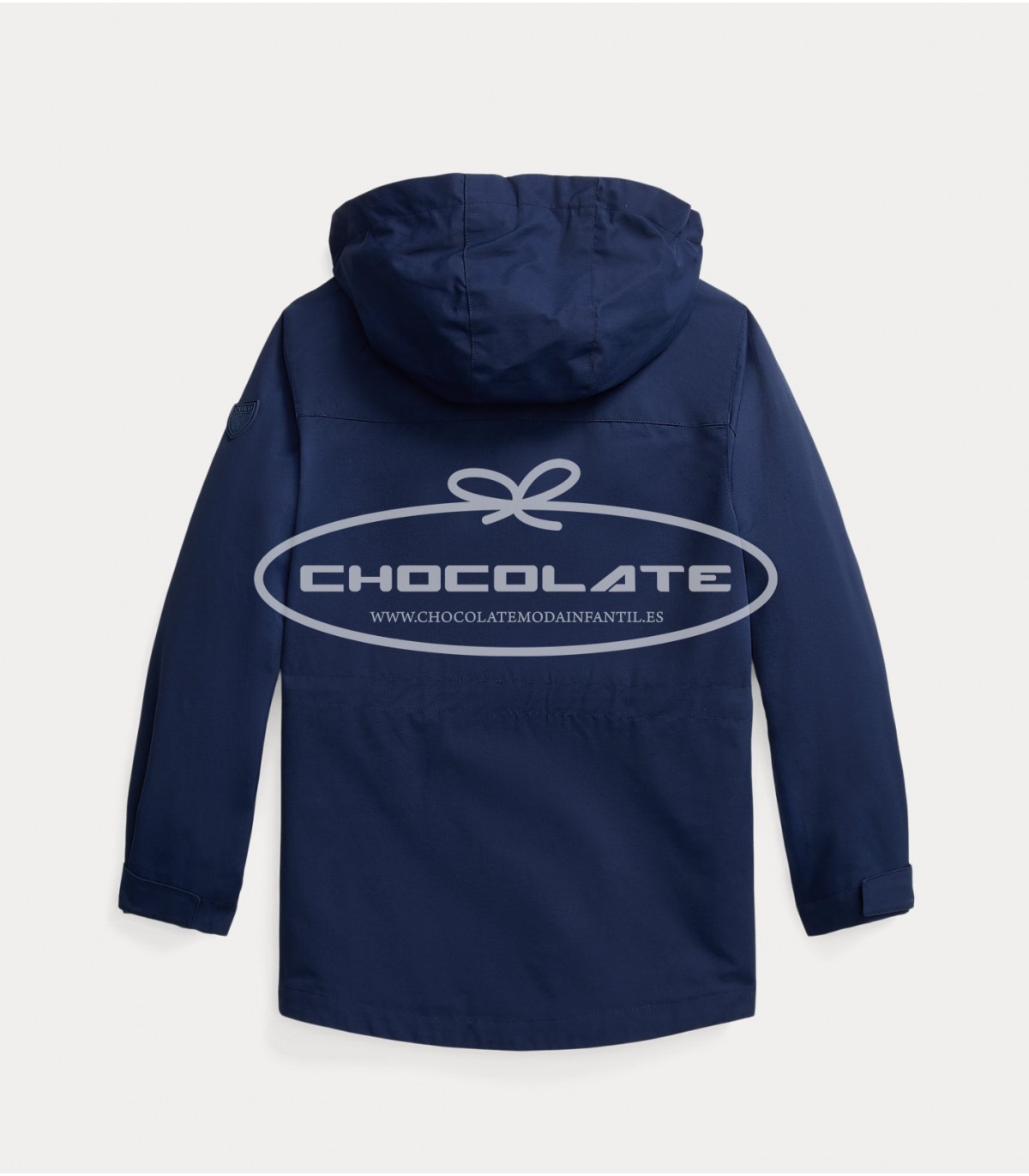 Chubasquero azul marino de Ralph Lauren para niño | Precioso chubas...