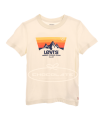 Camiseta Levis beig y naranja