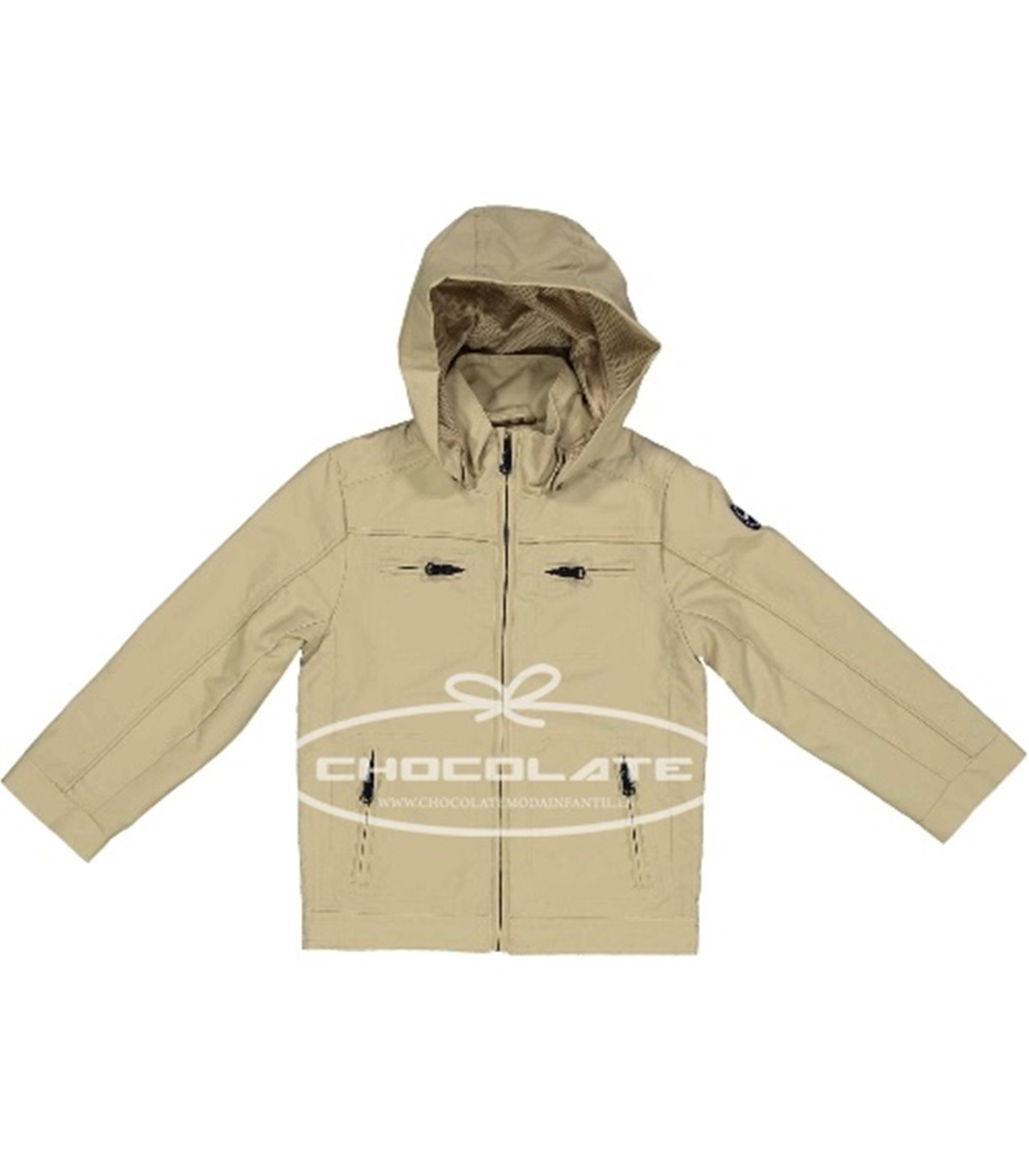 Parka camel de verano para niño | Parka de verano para niño en colo...