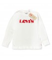 Camiseta Levis blanca logo rojo