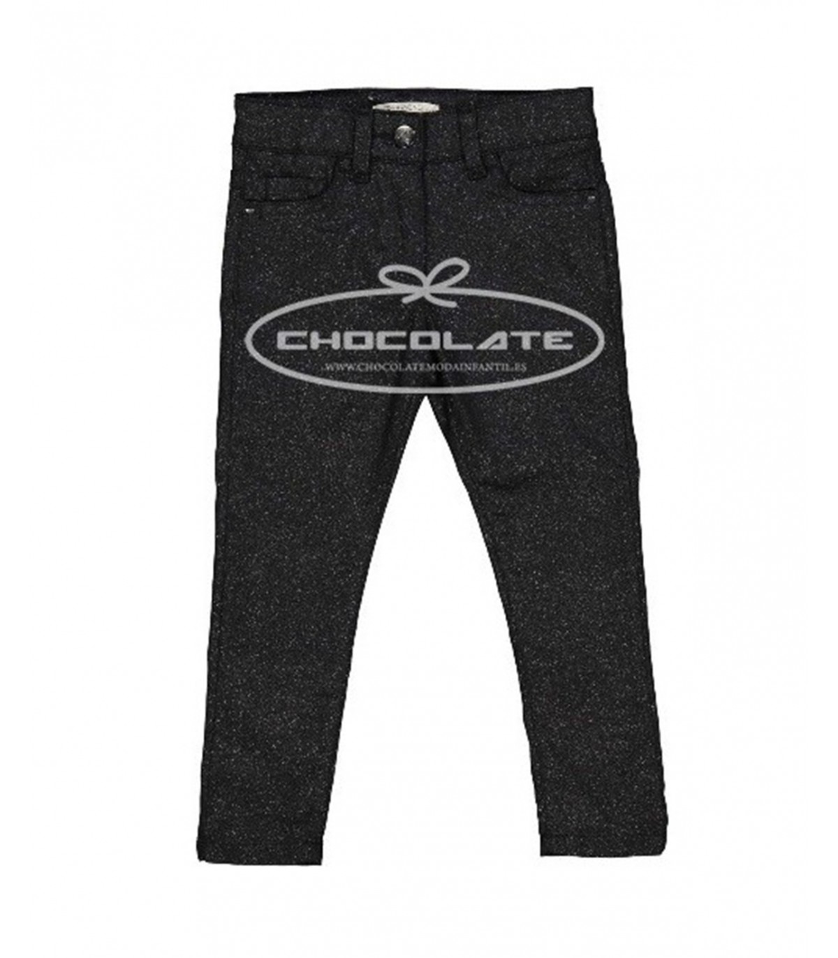 Pantalón negro lurex para niña |  | Outlet niña invierno