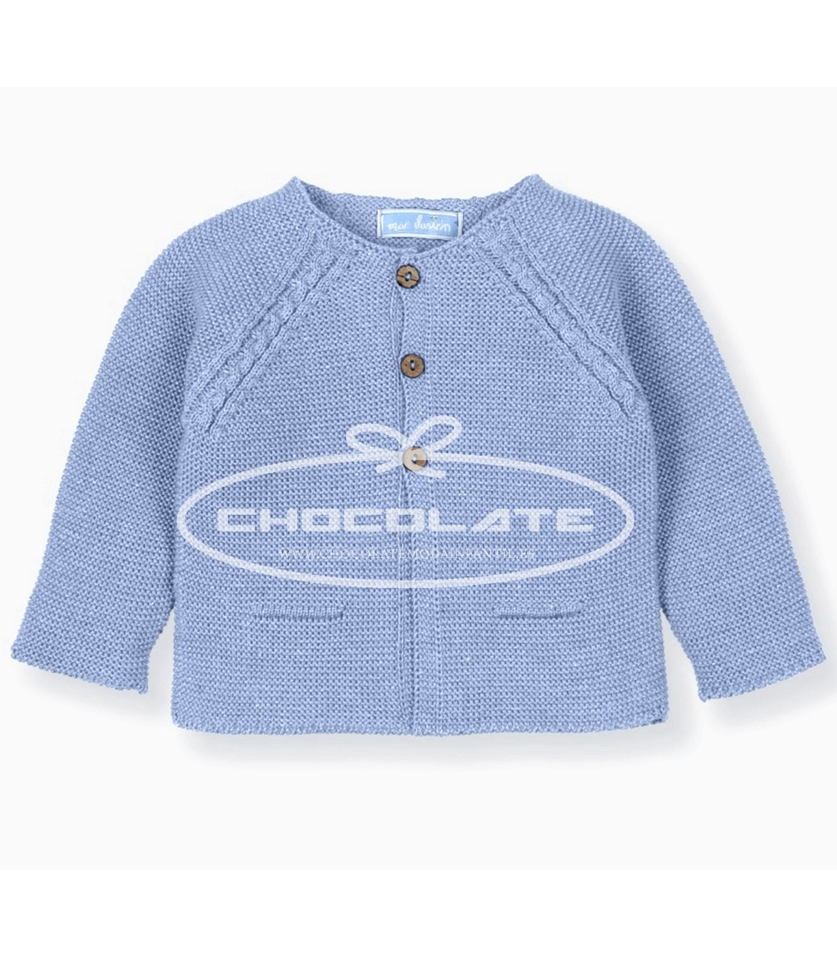 Chaqueta larga color azafata de Mac ilusión | Chaqueta de la marca ...