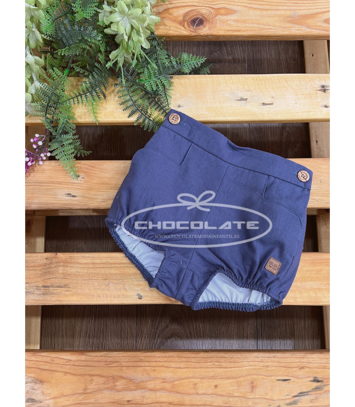 Ranita lino azul tinta de Jose Varón | Ranita de José Varón para ni...