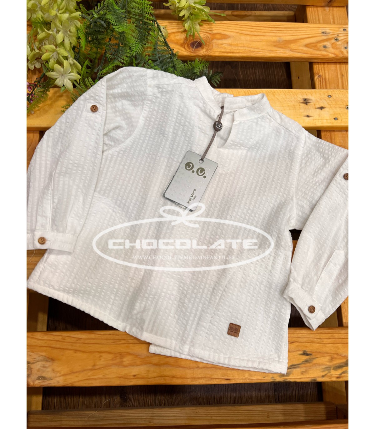 Camisa blanca para niño de Jose Varón | Camisa blanca para niño en ...