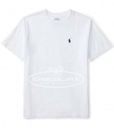 Camiseta básica blanca de Ralph Lauren para niño | La camiseta de R...