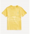 Camiseta básica amarilla de Ralph Lauren para niño
