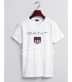 Camiseta blanca básica de Gant para niño