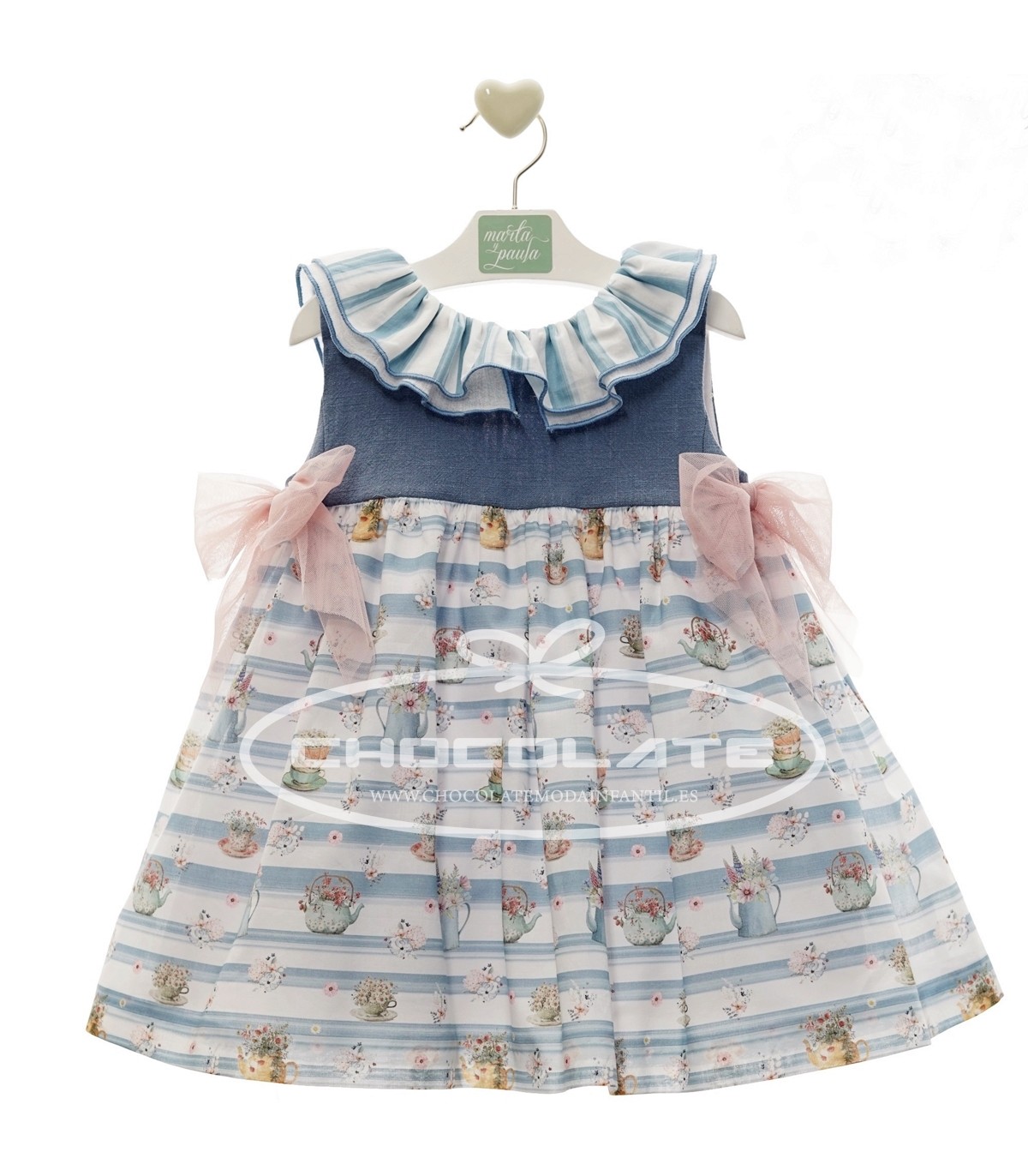 Vestido colección ukelele de Marta y Paula | Vestido para niña de l...