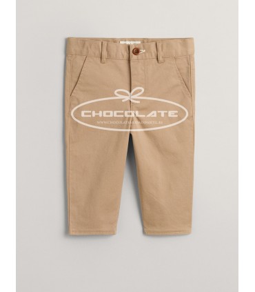 Pantalón de Gant para bebé con corte chino | Pantalón camel corte c...
