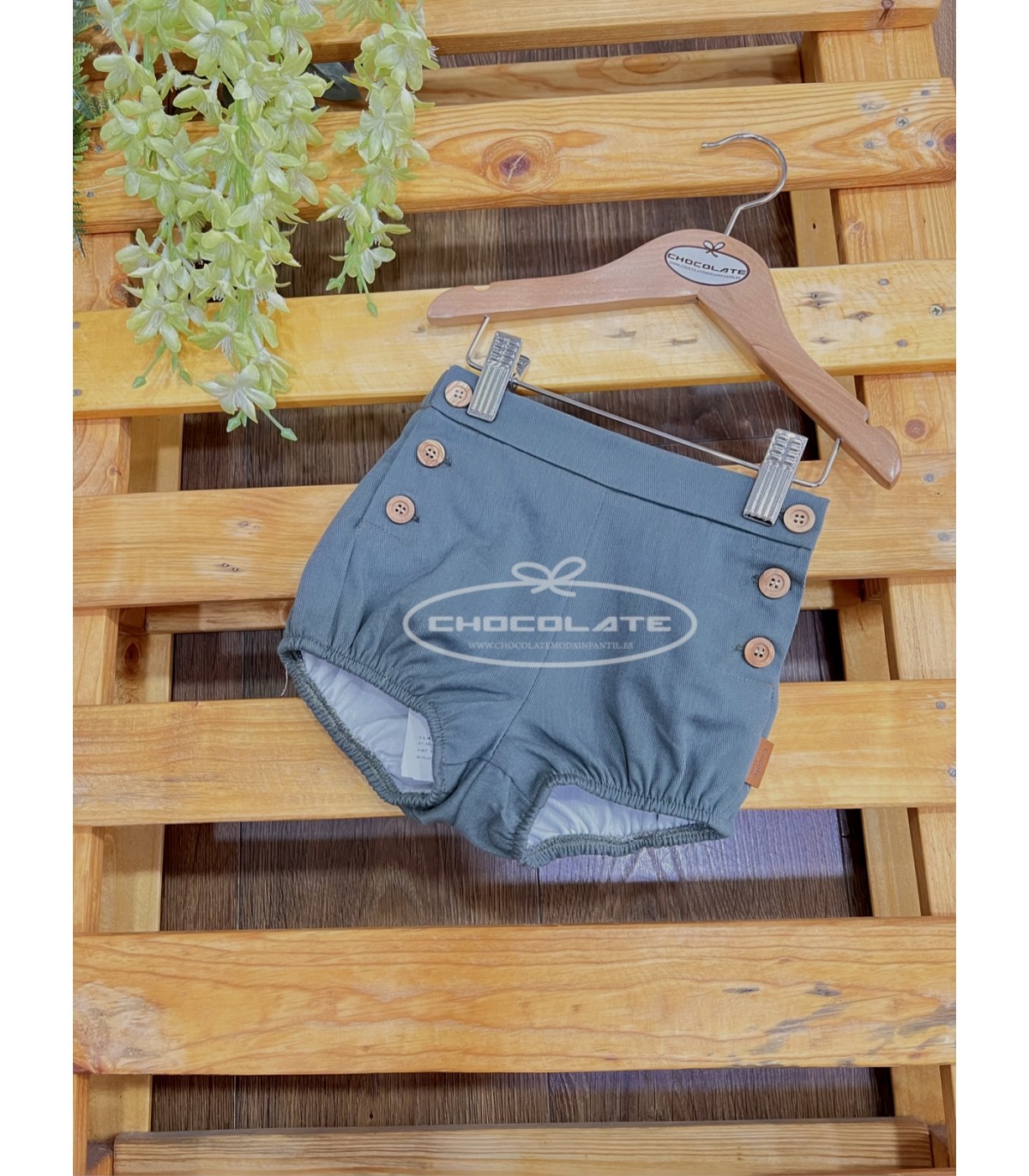 Ranita de Cocote en sarga de color verde | Ranita para niño en colo...