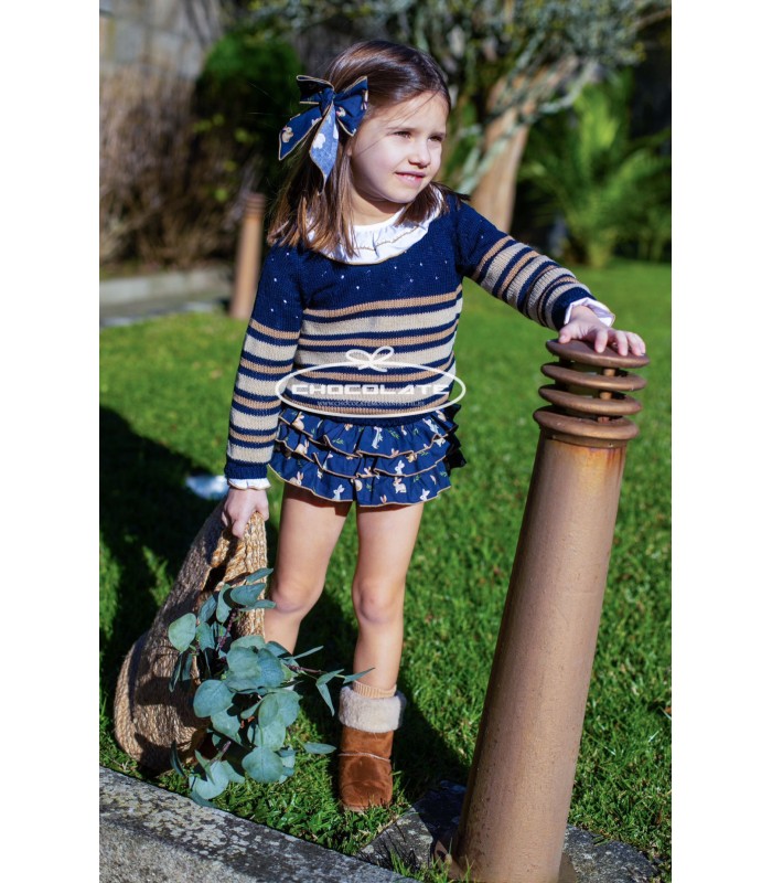 Jersey niña calados colección Tambor de La Martinica | Jersey para ...