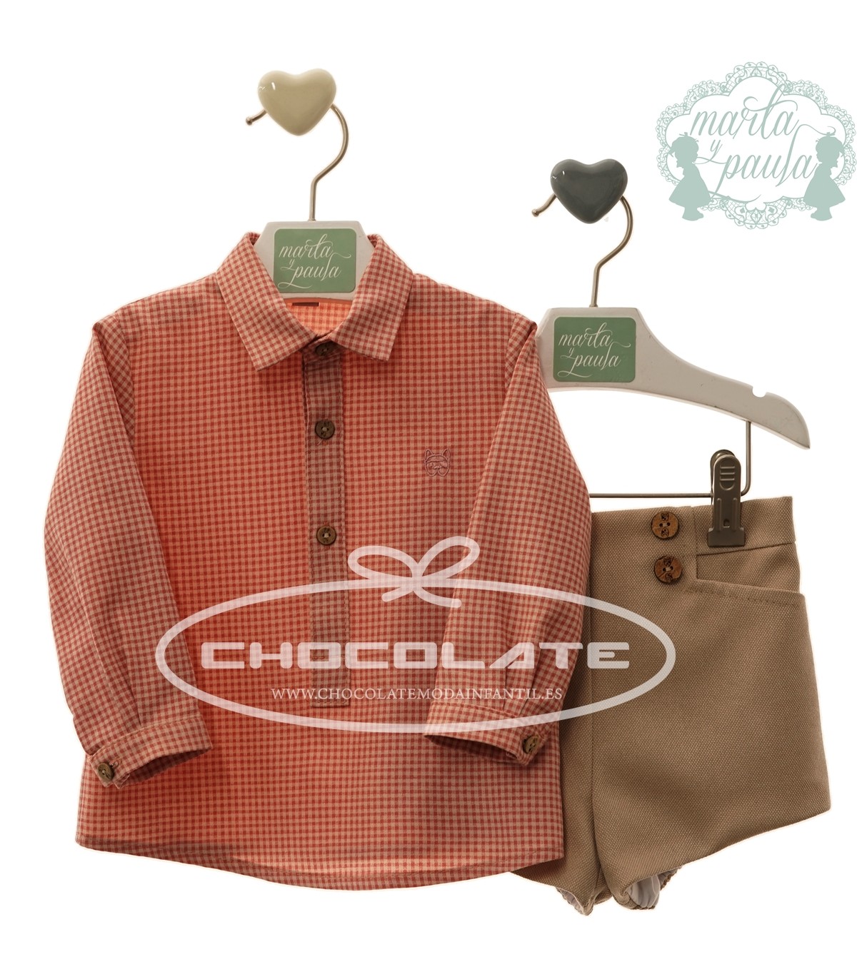 Conjunto niño colección Andrea de Marta y Paula | Conjunto para niñ...