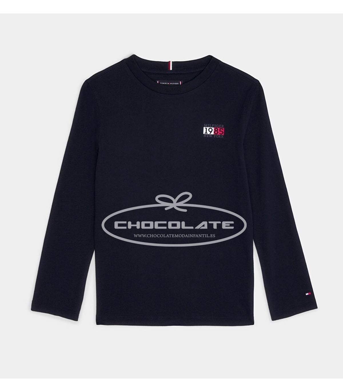 Camiseta azul marino de Tommy Hilfiger para niño | Camiseta para ni...