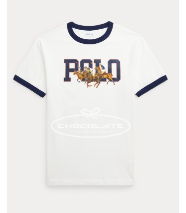 Camiseta blanca de Ralph Lauren para niño | Camiseta para niño de l...