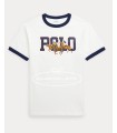 Camiseta blanca de Ralph Lauren para niño