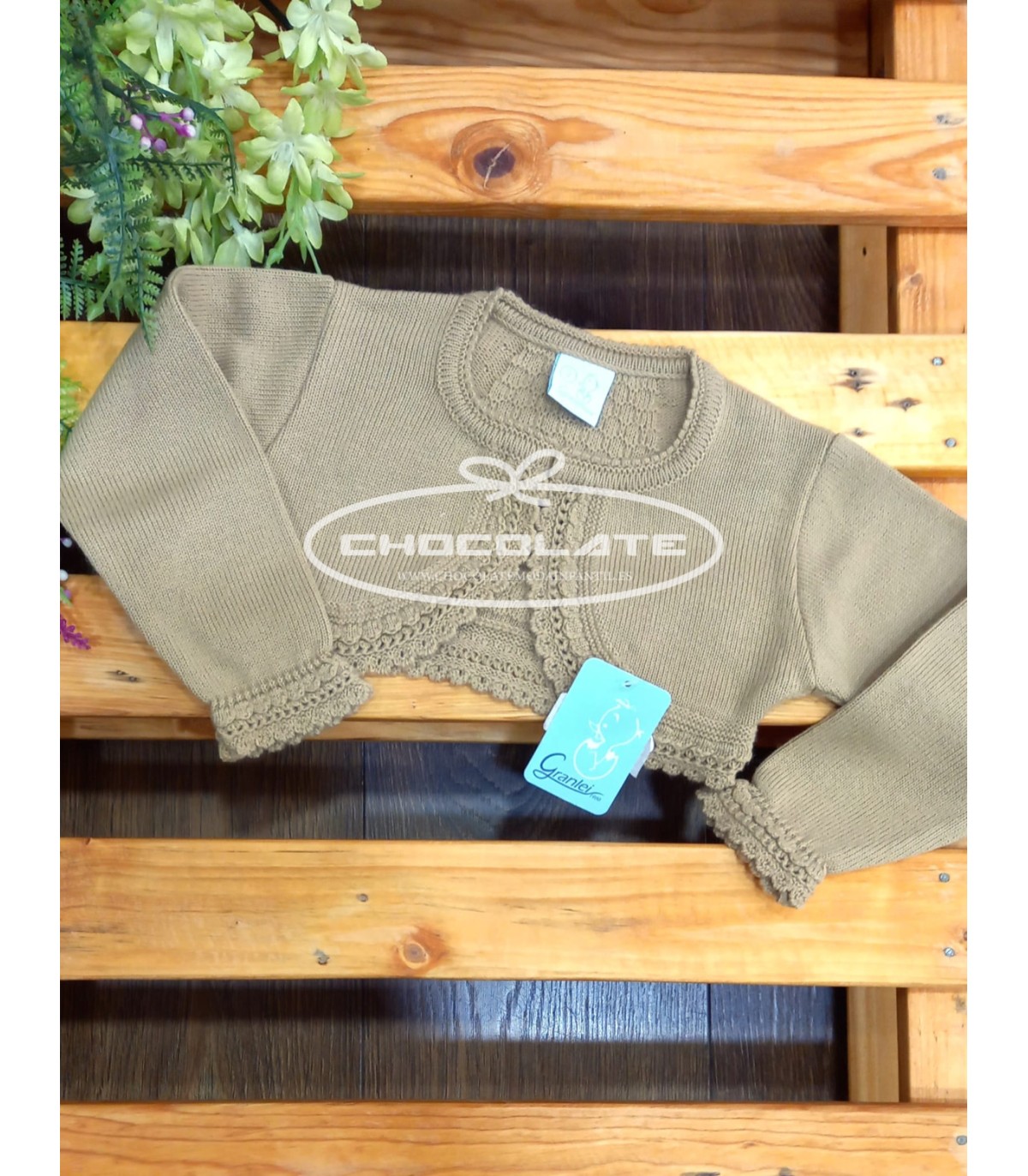 Chaqueta camel Granlei | Chaqueta de Granlei para niña en color cam...