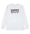 Camiseta blanca para bebé de Levis kids