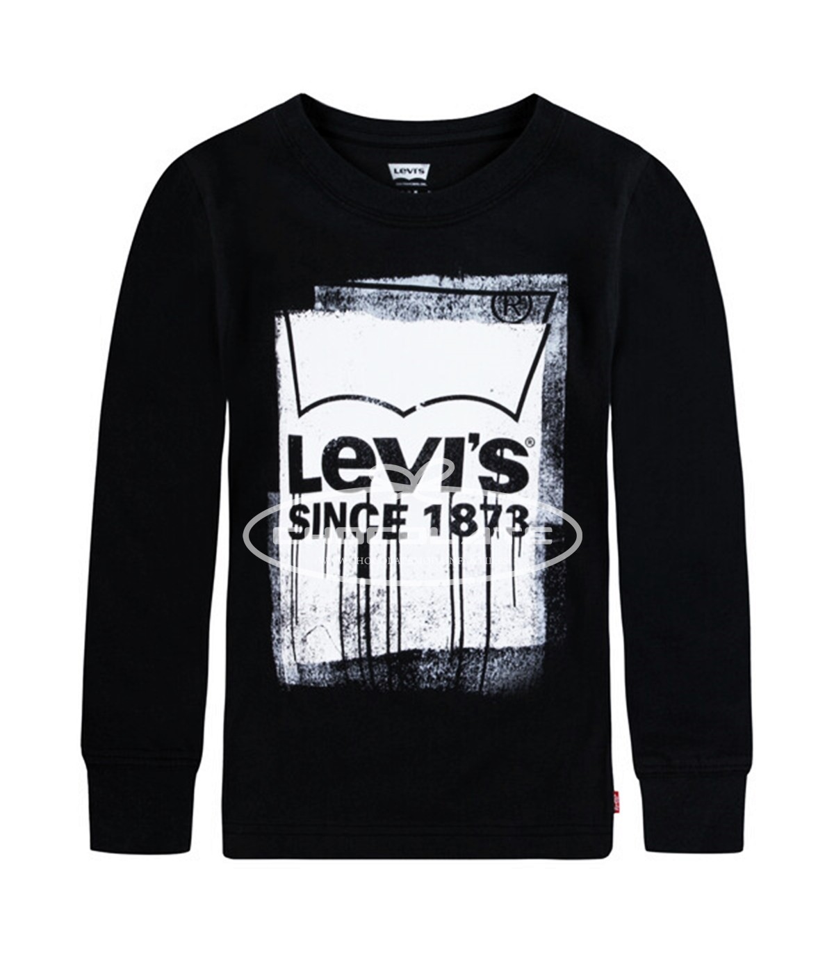 Camiseta negra de Levis kids para niño | Camiseta de manga larga pa...