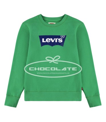 Sudadera verde de Levis kids para niño | Sudadera para niño de la m...