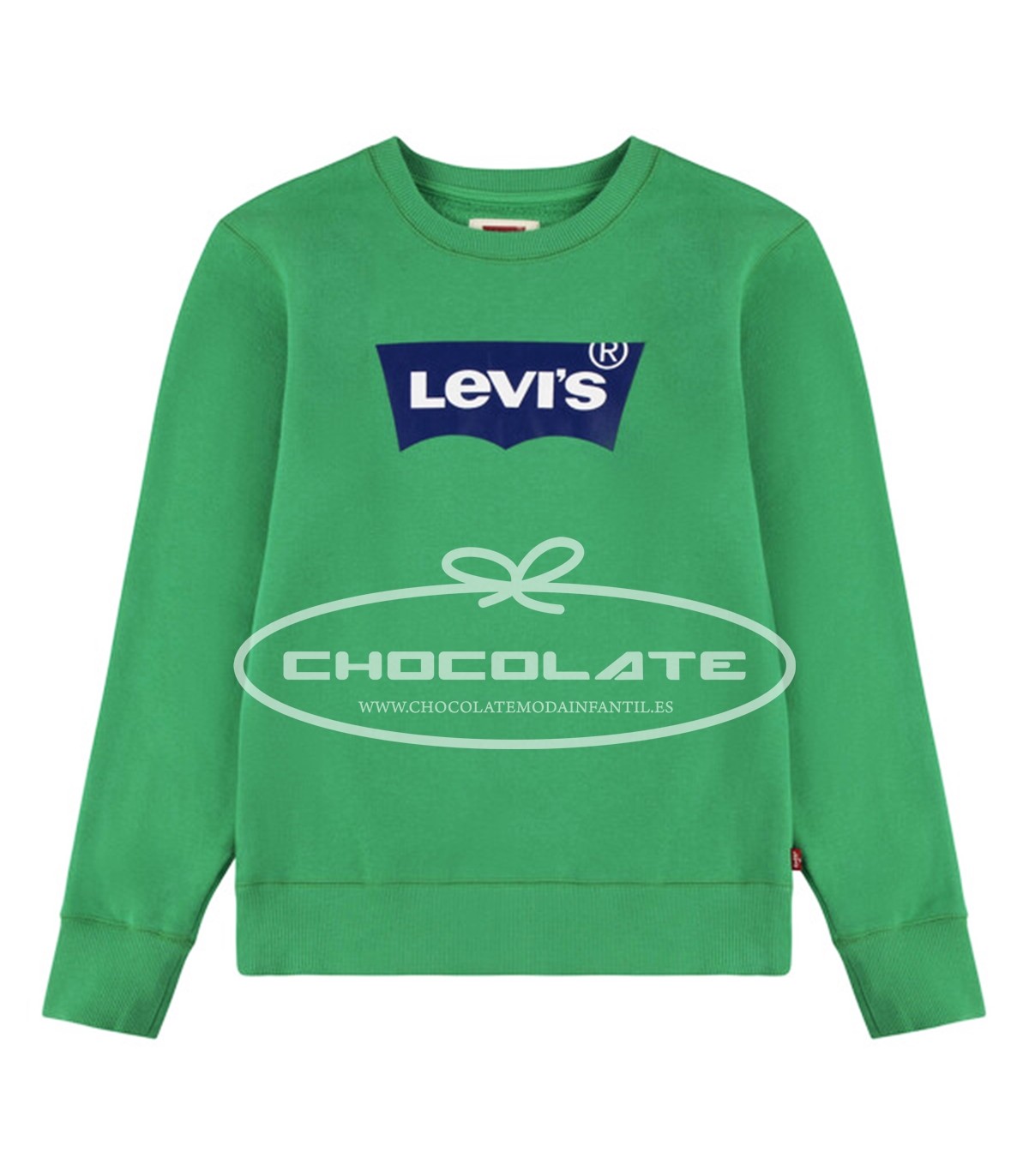 Sudadera verde de Levis kids para niño | Sudadera para niño de la m...