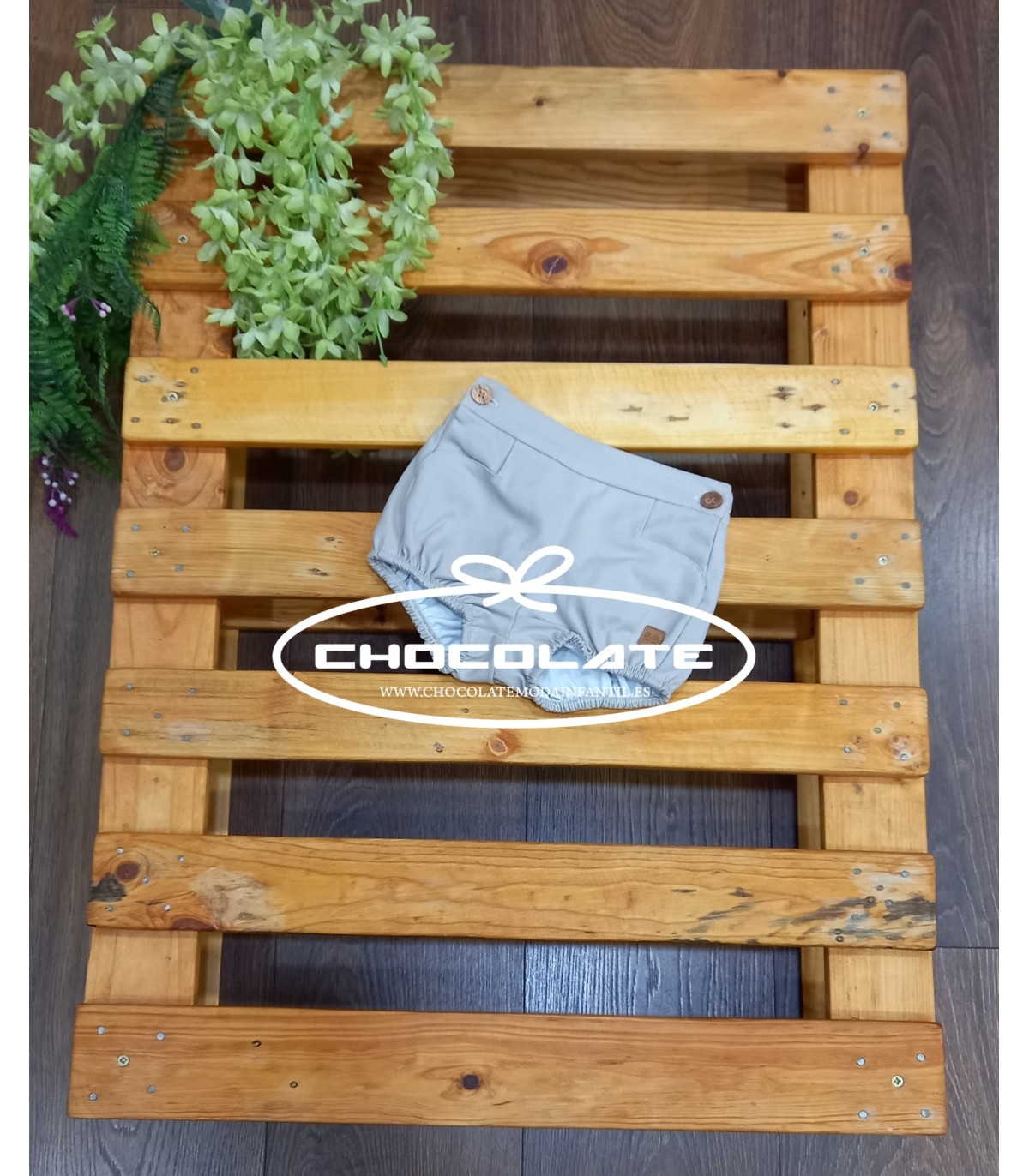 Ranita sarga beige bolsillos José Varón | Ranita básica en tejido s...