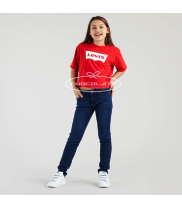 Vaquero Levis 710 para niña color oscuro | Pantalón vaquero Levis 7...