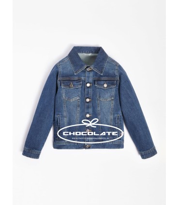 Cazadora vaquera de Guess kids para niña | Cazadora vaquera para ni...