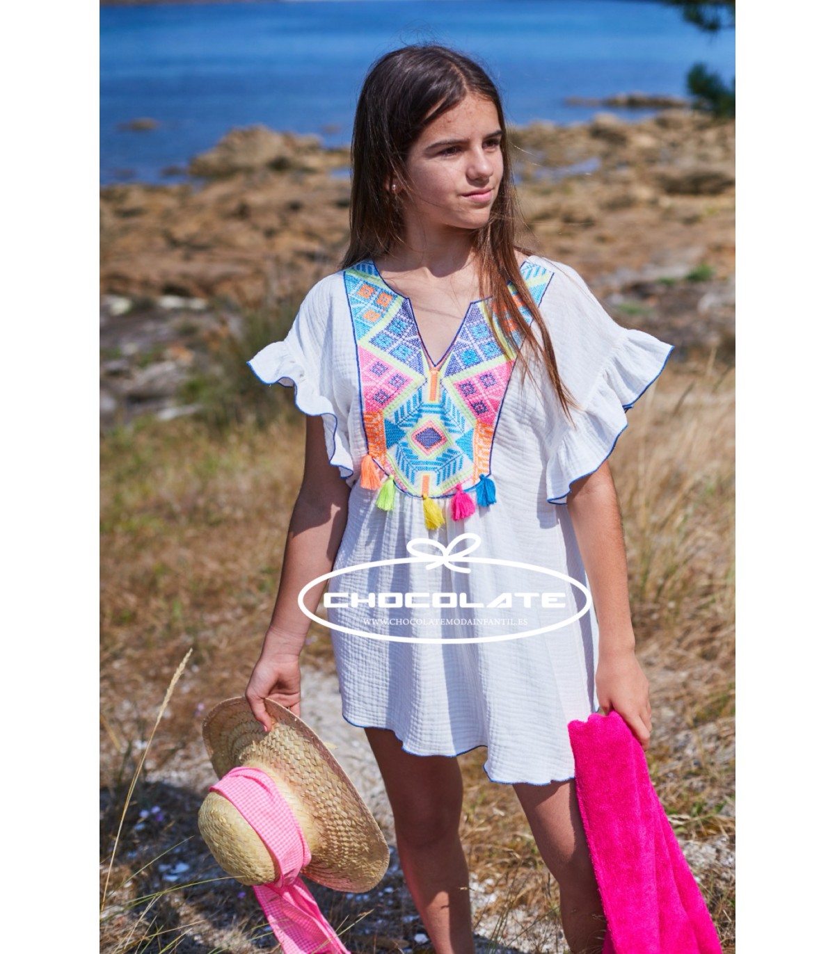 Caftán Aladdin de La Martinica | Precioso caftán para niña de la co...