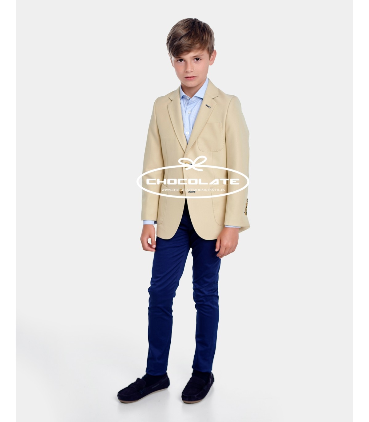 Americana beig Spagnolo | Americana para niño ideal ceremonia en co...