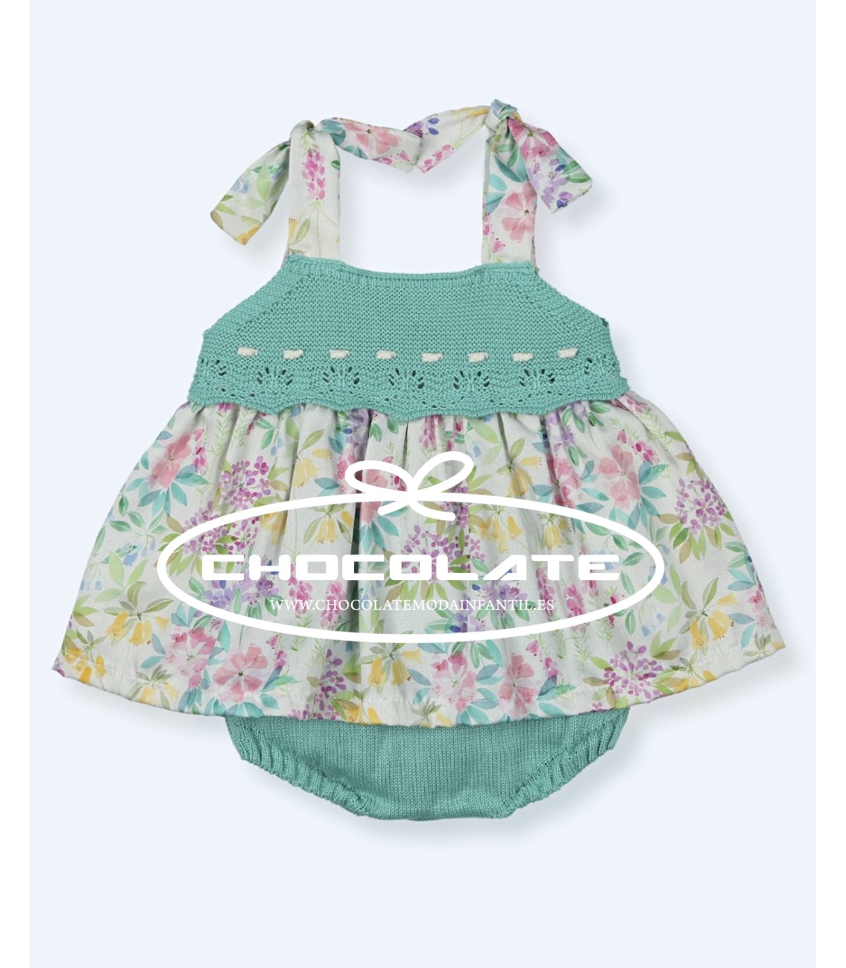 Jesusito con braguita y chaqueta de Mac ilusión para bebé | Jesusit...