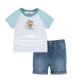 Bermuda y camiseta de oso de Levis kids para bebé niño