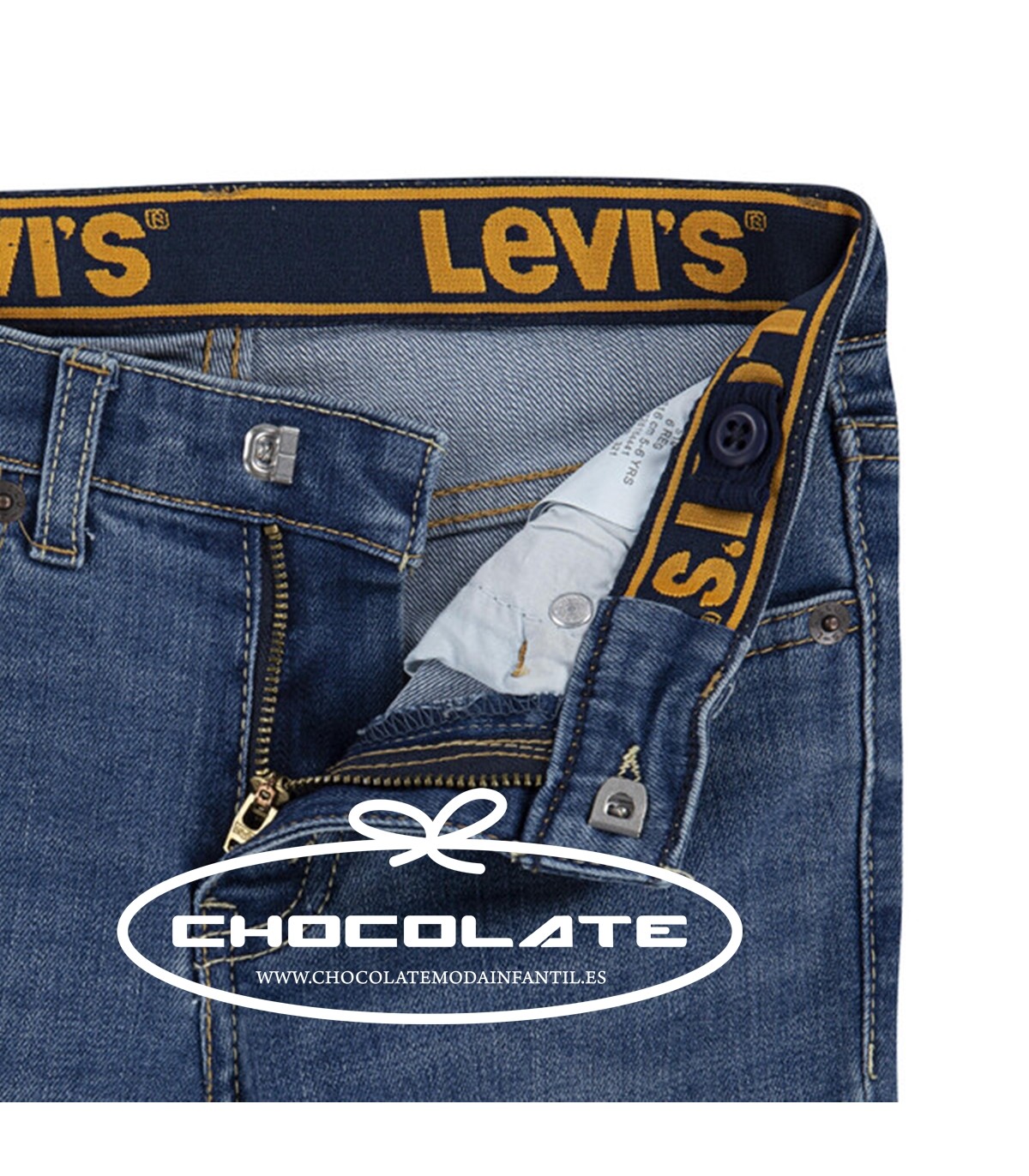 Vaquero Levis 510 lavado medio | Pantalón vaquero para niño de la m...