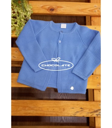 Chaqueta color azul Francia de Granlei | Chaqueta larga para niño e...