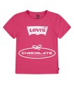 Camiseta fucsia de Levis kids para niña | Preciosa camiseta de Levi...