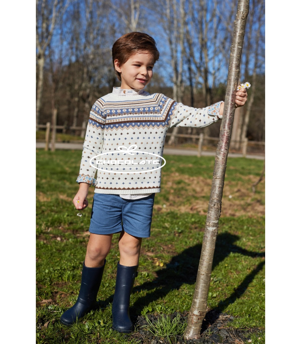 Jersey de grecas para niño colección Caracolinos de La Martinica | ...