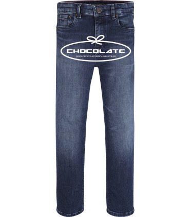 Vaquero azul medio de Tommy Hilfiger para niño | Vaquero para niño ...