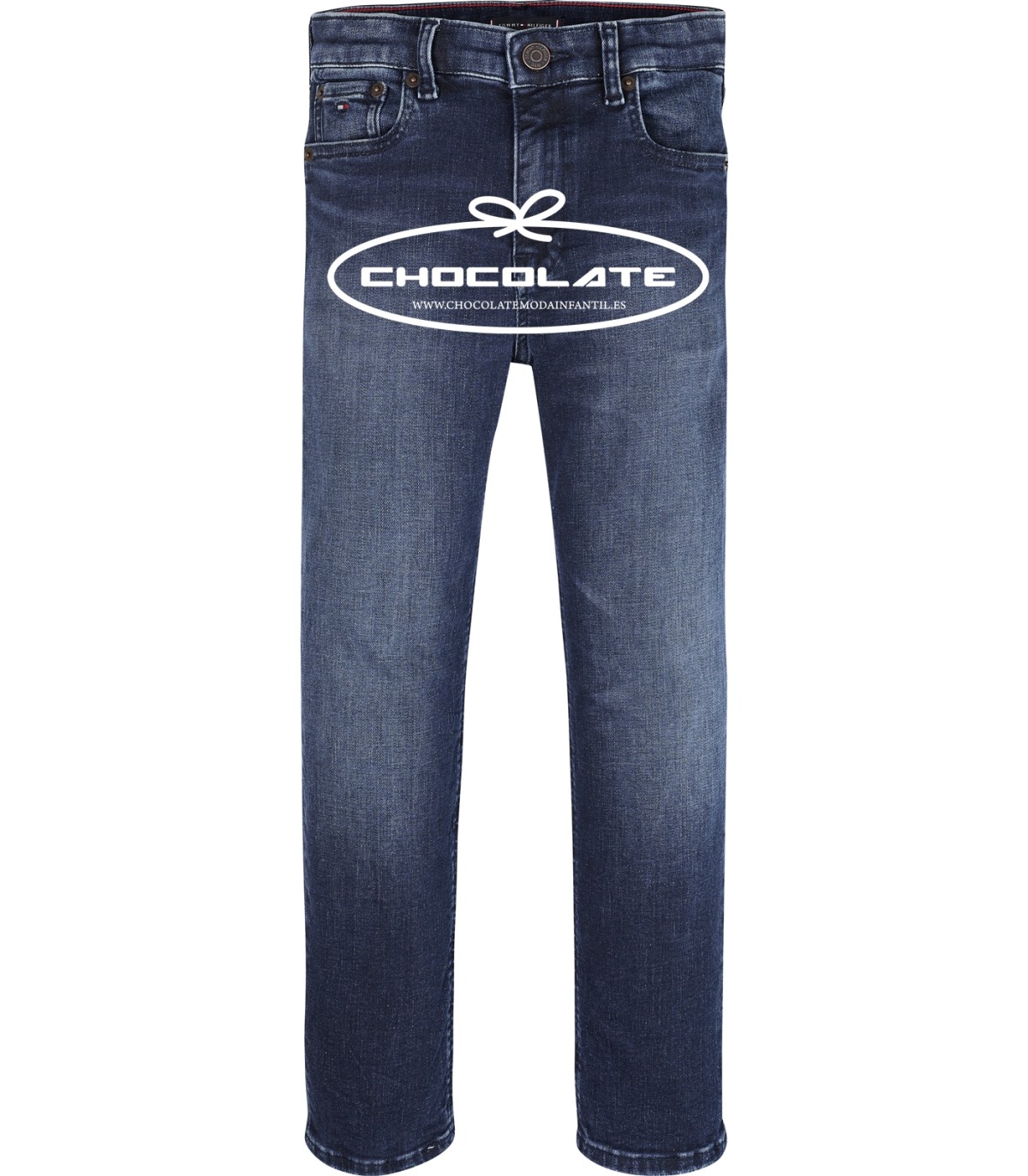 Vaquero azul medio de Tommy Hilfiger para niño | Vaquero para niño ...