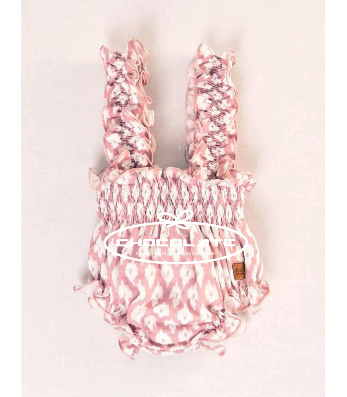 Conjunto niña sudadera y ranita rosa y blanca de José Varón | Bonit...