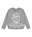 Sudadera gris de Levis kids para niña