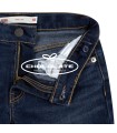Vaquero Levis para niña modelo wide leg lavado medio | Vaquero de L...