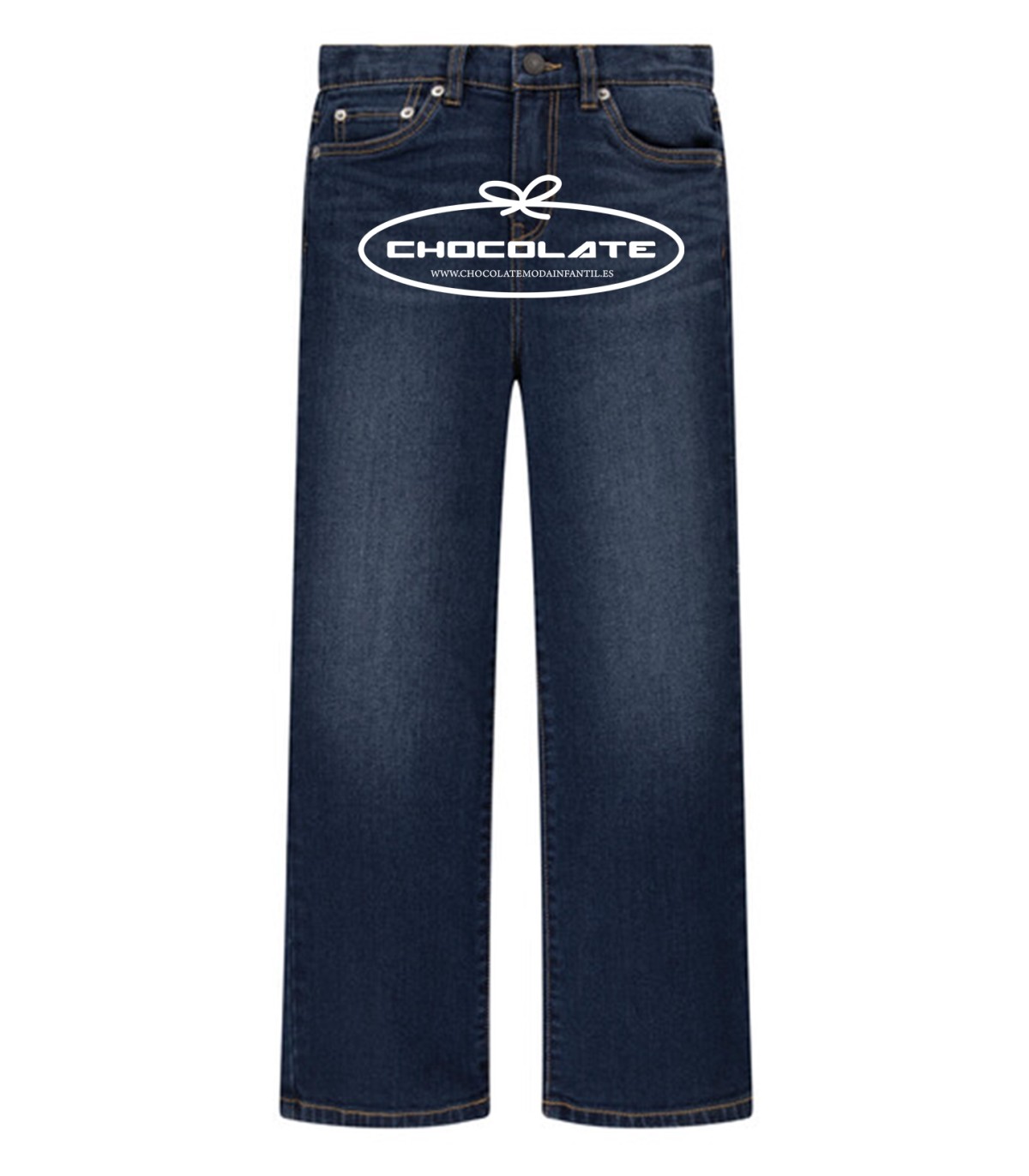 Vaquero Levis para niña modelo wide leg lavado medio | Vaquero de L...