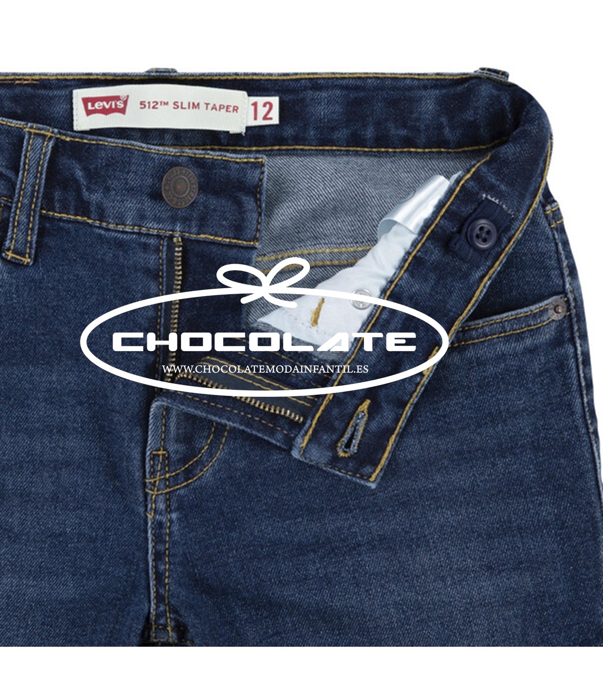 Vaquero Levis 512 para niño lavado medio | Pantalón vaquero Levis 5...