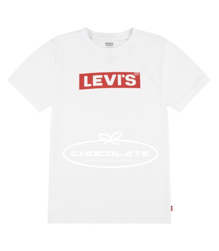 Camiseta blanca básica de Levis kids para niño | Camiseta blanca de...