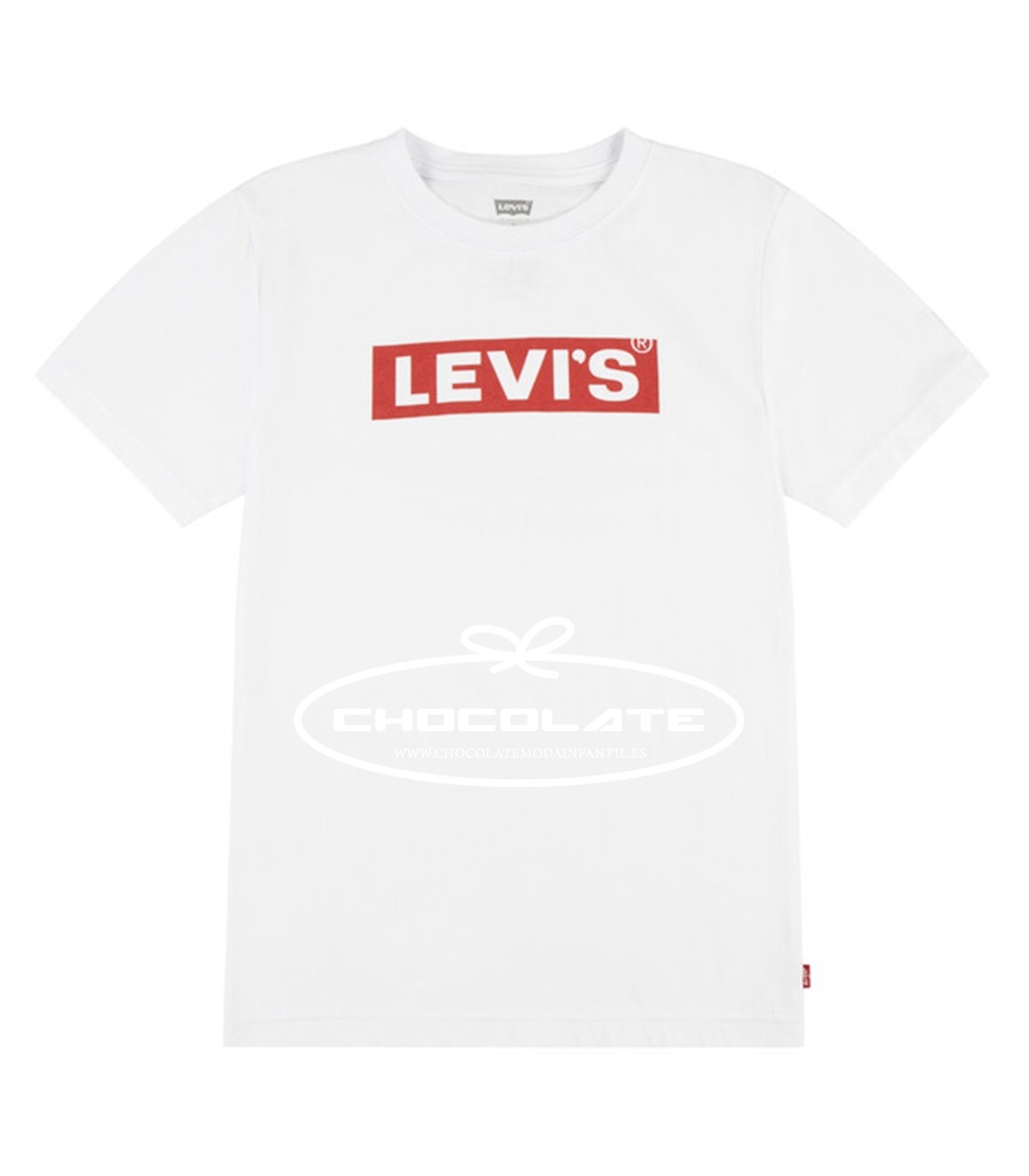 Camiseta blanca básica de Levis kids para niño | Camiseta blanca de...