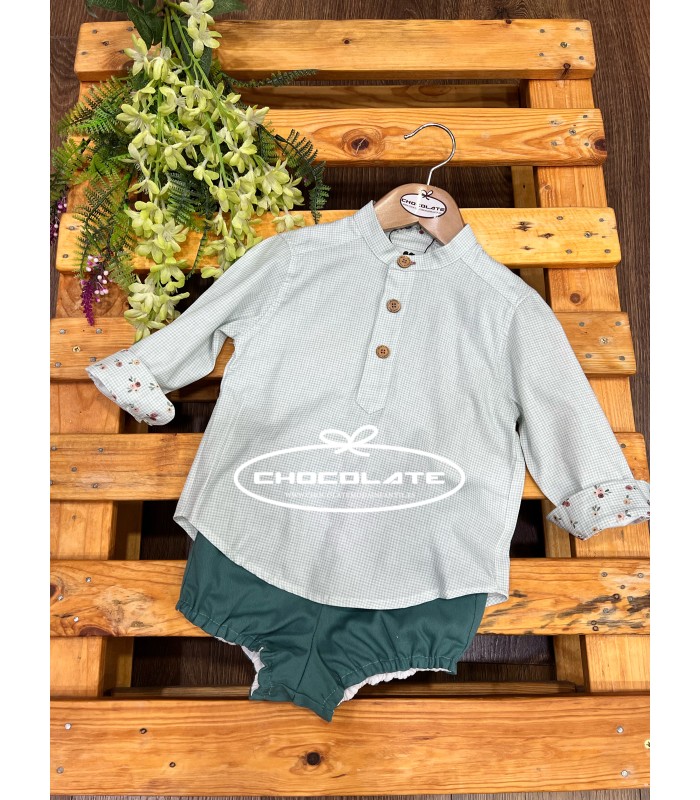 Conjunto niño camisa y bombacho colección Grosella de La Martinica ...